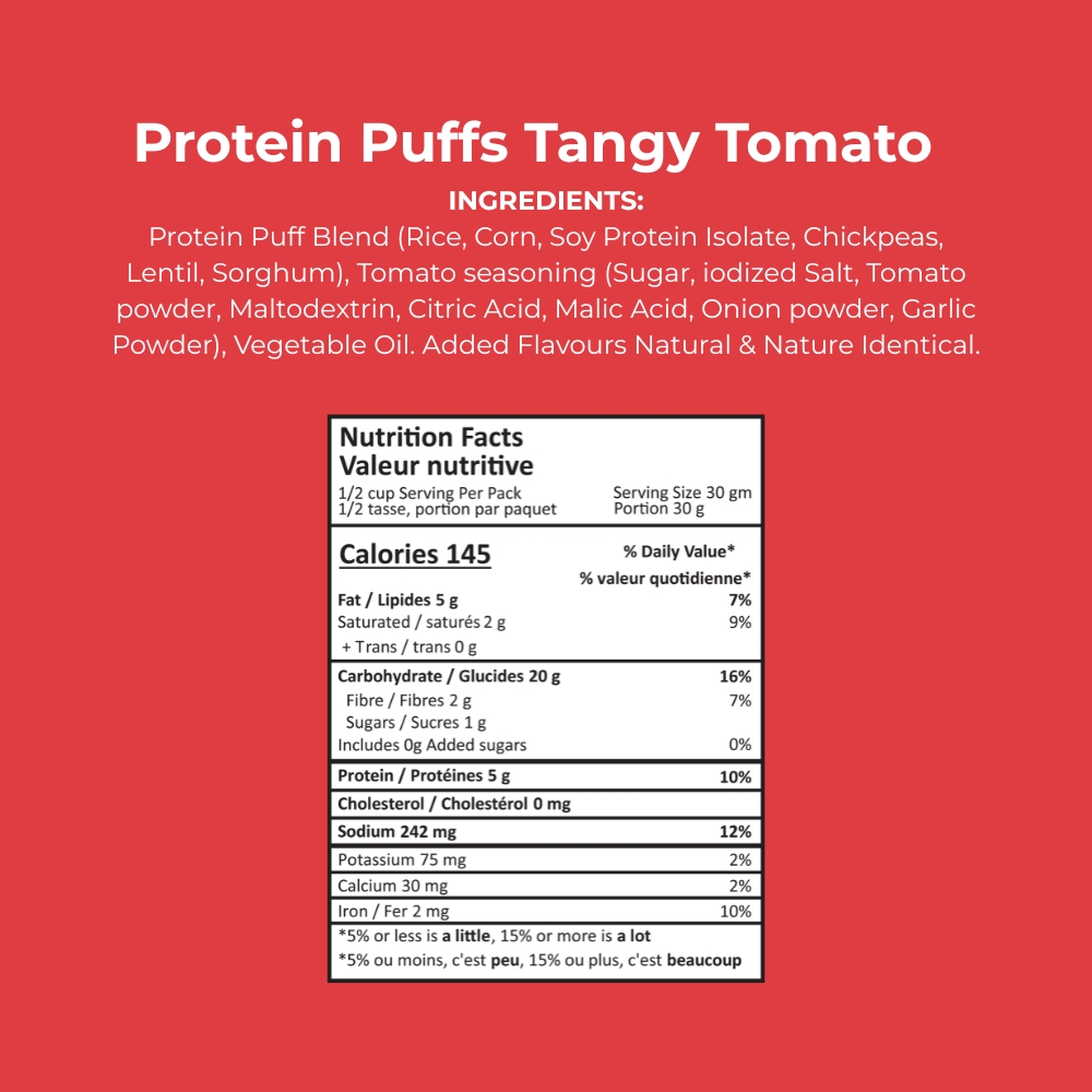 Tangy Tomato Flavoured Puffs